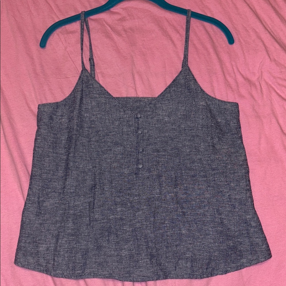 Abound Blue Adjustable Spaghetti Strap Camisole